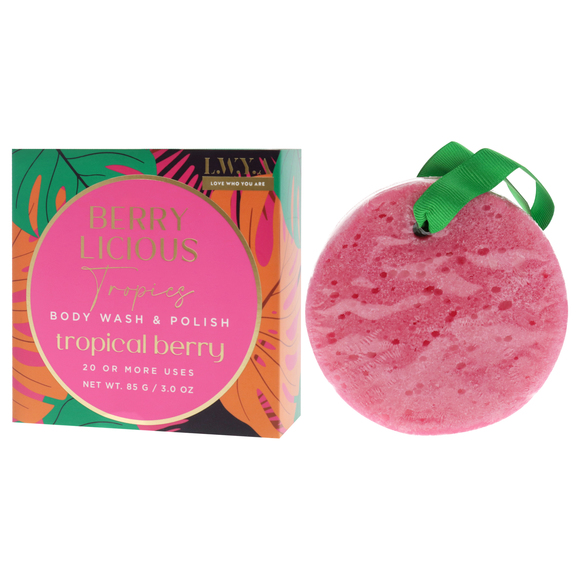 Body Wash and Polish - Tropical Berry by LWYA for Women - 3 oz Body Wash - Picture 4 of 4